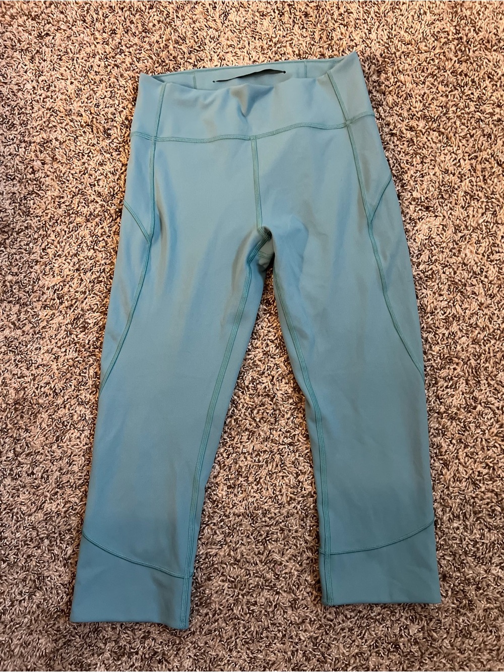 lululemon athletica Teal Capri Leggings